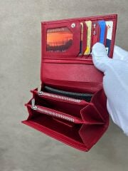 Dana Derisi Bayan Cüzdan KIRMIZI 210