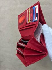 Dana Derisi Bayan Cüzdan KIRMIZI 210