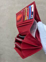 Dana Derisi Bayan Cüzdan KIRMIZI 210