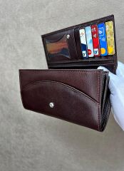 Dana Derisi KAHVERENGİ TELEFONLUK CÜZDAN 0274